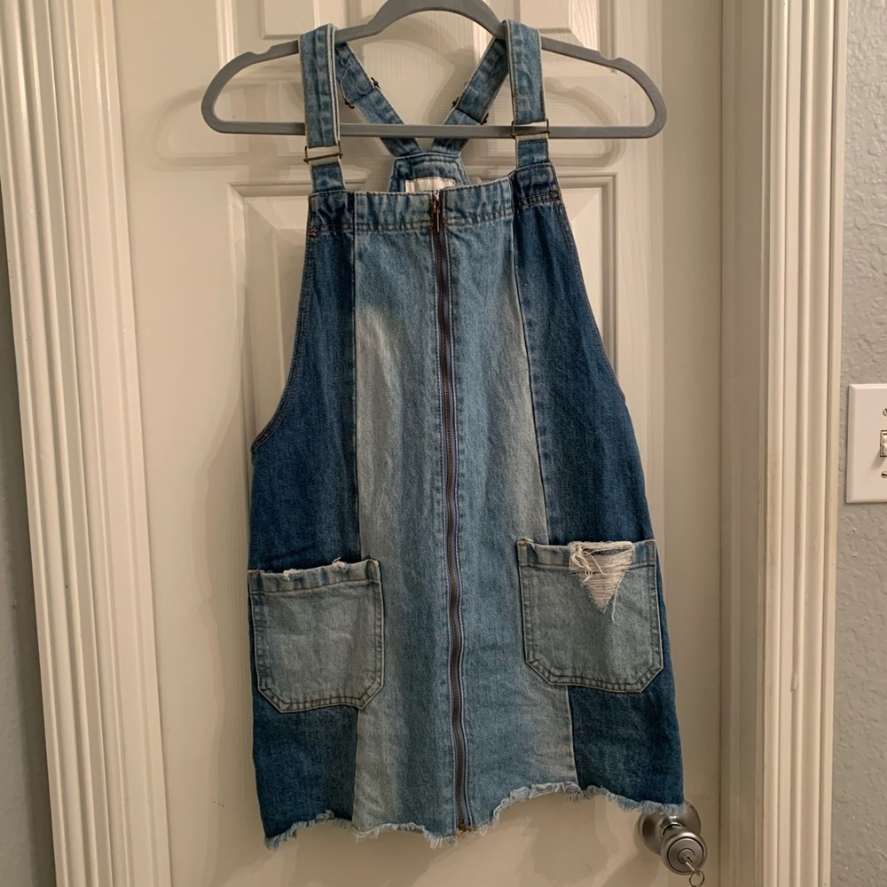 Sleeveless Jean Dress